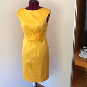 Very new in color yellow dress size 4